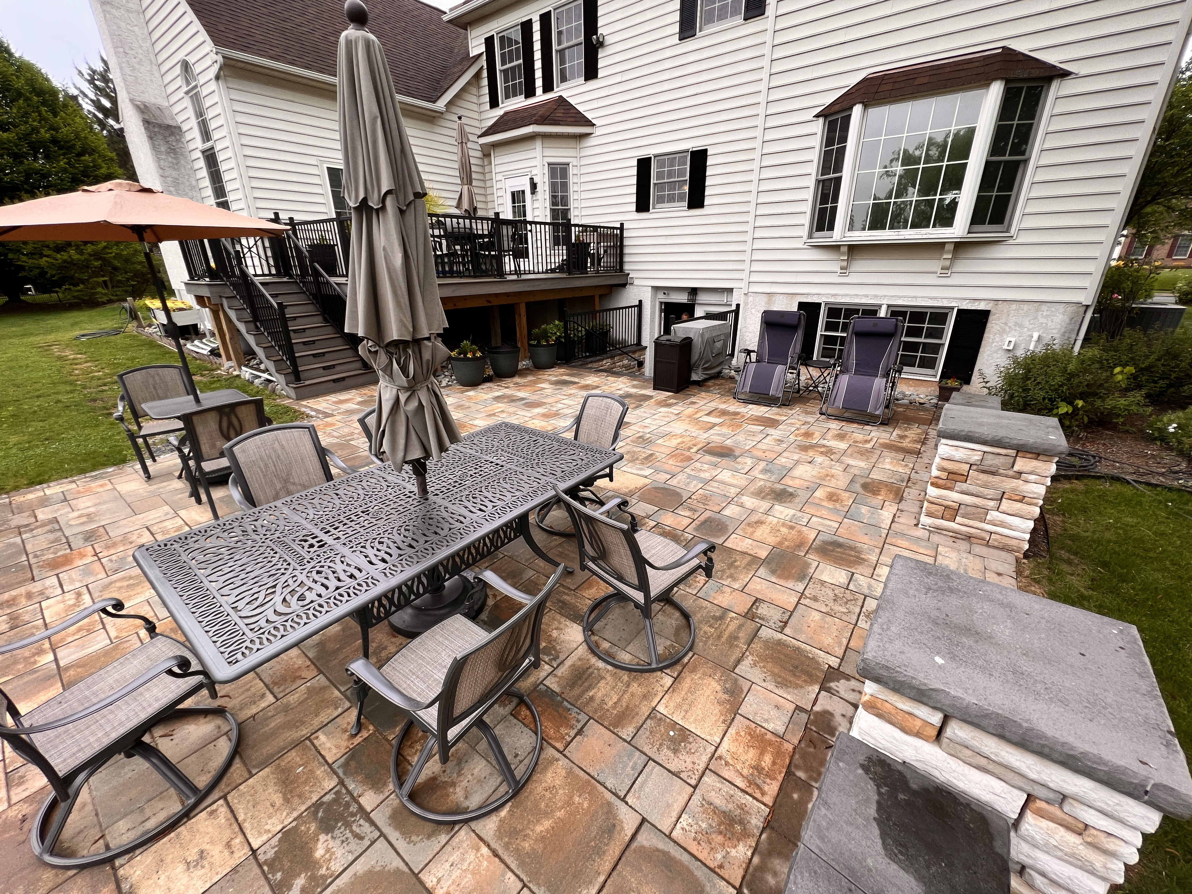 Deck Extension, Walkout Basement & Paver Patio by Pro GC LLC